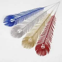 "Перо павлина" 35 см, микс, фото №1