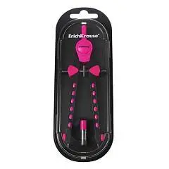 Готовальня EK Accent, (металлический циркуль и грифель), пенал,, фото №1