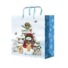 Сумка подарочная "В ожидании чуда" 32,4x44,5x10,2 см, фото №1