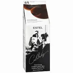 Краска д/волос ESTEL Сelebrity 6/4 каштан, фото №1
