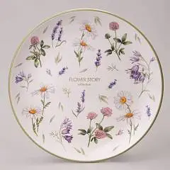 Тарелка обеденная "FLOWER STORY" 26х3 см, фото №1