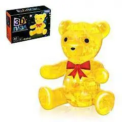 Пазл 3D «Мишка», 41 деталь, Микс, фото №1