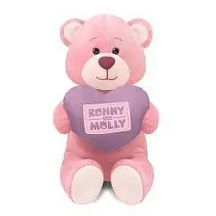 Игрушка мягкая Мишка Молли с Сердечком 21см в Коробке, фото №1