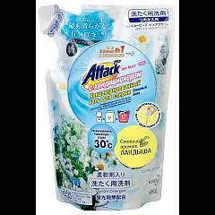 Гель для стирки Attack с конд. Ландыш, запасной блок 650мл, фото №1