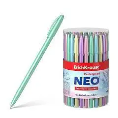 Ручка шариковая EK Neo® Pastel pearl, синяя, фото №1
