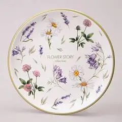 Тарелка закусочная "FLOWER STORY" 21х2,5 см, фото №1
