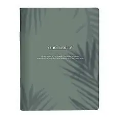 Тетрадь А4 40л КЛЕТКА "Shadow", зеленый, фото №1