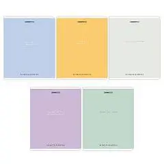 Тетрадь  24л КЛЕТКА "Однотон Микс" текстура, фото №1