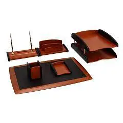 Набор наст. 5 пр дерево Good Sunrise красн/черн/корич, фото №1