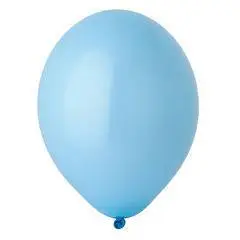 Шарик воздушный "Пастель" Экстра Sky Blue 30см, шт, фото №1