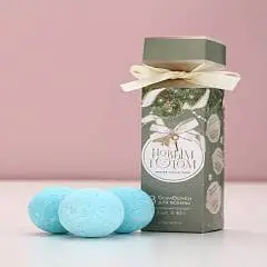 Бомбочки д/ванны С Новым годом! 3*40 г ванильный десерт, фото №1