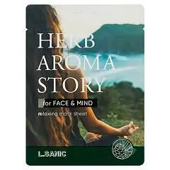 Маска д/л ткан Herb Aroma Story с экстр кедра 25мл, фото №1
