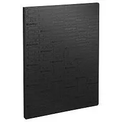 Папка с 20 вкл. Berlingo "Your Way" А4, 17мм, черная, фото №1