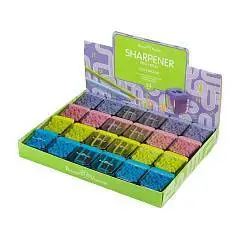 ТОЧИЛКА С КОНТЕЙНЕРОМ  2 ОТВ "EASYSHARP.ЛАБИРИНТ" (4 вида), фото №1