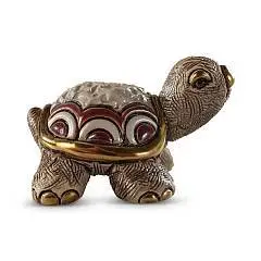 Фигурка Черепашка мини (керамика/эмаль/позолота), фото №1