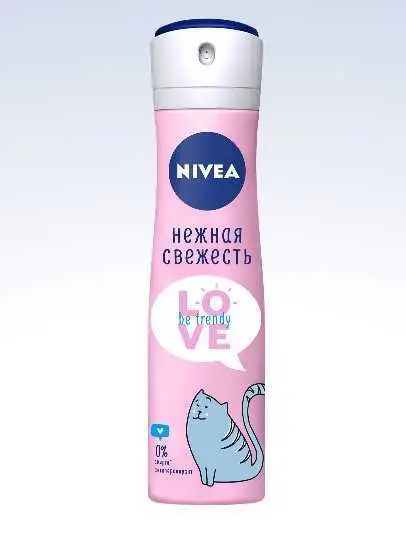 Део-спрей Nivea LOVE Нежная Свежесть 150мл, фото №1