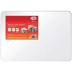 Доска для лепки Гамма, А3, пластик, белый, фото №1