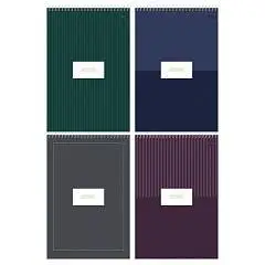 Блокнот А4 80л кл "Minimal", твердая подложка, спираль, фото №1