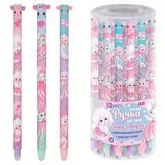 Ручка гелевая Пиши-Стирай "Пушистики" ассорти, фото №1