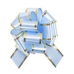Бант-шар Золотое сечение, 5 см, голубой, фото №1