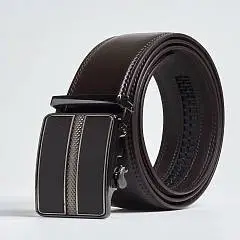 Ремень-автомат двухсторонний , кожа, фото №1