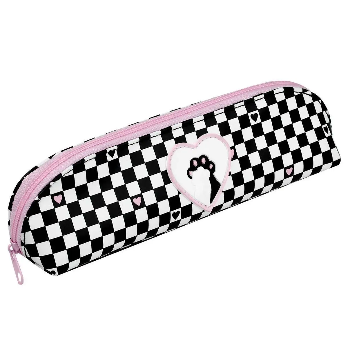 Пенал школьный "Котолапы" молния б/наполн иск/кожа 20х6х5,5см, фото №1