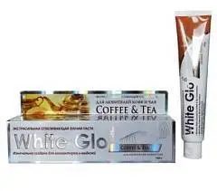 Зубная паста White Glo Отбеливающая Кофе/чай 100г, фото №1