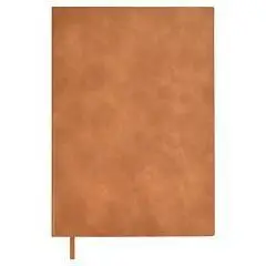 Ежедневник недат А5 "ВАЧЕТТО КОРИЧНЕВЫЙ" кожзам, мягк.обл, фото №1