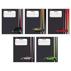 Тетрадь 18л КЛЕТКА "Топ гараж", фото №1