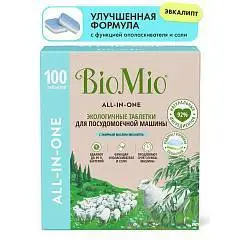 Таблетки для ПММ Bio-Tabs 16г/100 шт, Эвкалипт, фото №1