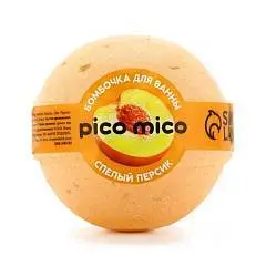 Бомбочка д/в PICO MICO Спелый персик, 120г, фото №1