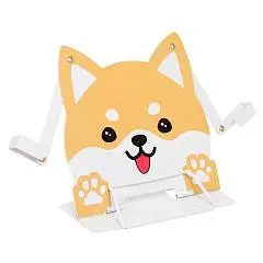 Подставка для книг металлическая "Корги" 200х235мм, фото №1