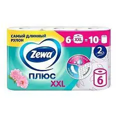 Туалетная бумага Zewa Плюс XXL, 2 сл, 6 рул, фото №1