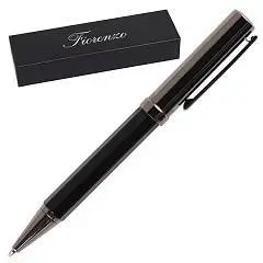 Ручка шариковая "FIORENZO" черный/графит, синяя, фото №1