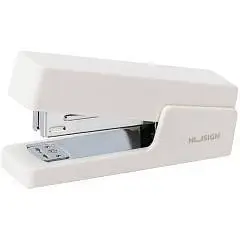 Степлер Deli NS084-WT Nusign 24/6, 26/6 (20л), белый, 100скоб, фото №1