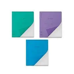 Тетрадь 96л КЛЕТКА "CoverPrо fizzy, Vivid" пластиковая обложка, фото №1