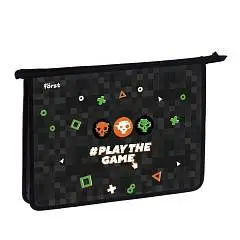 Папка  А4 Forst "Play the game"   пластик на молнии, фото №1