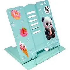 Подставка д/учеб и книг "deVENTE.Yummy Panda"20x19 см,металл, фото №1