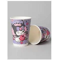 Набор бумажных стаканов "Любимая вишенка", 6 шт 250 мл, фото №1