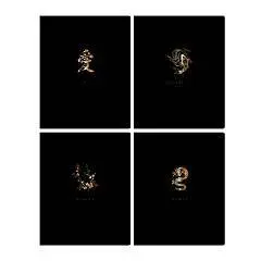 Тетрадь 96л КЛЕТКА "Восток-дело тонкое", soft-touch лам, тиснени, фото №1