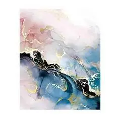 Алмазная мозаика МРАМОР 40*50 см 24 цв.страз, фото №1