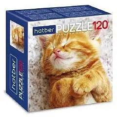 Пазлы Котиков много не бывает 120эл А5 150*150мм Хатбер "Premium, фото №1