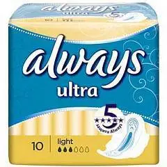 Прокладки гигиен Always Ultra Light 10шт, фото №1
