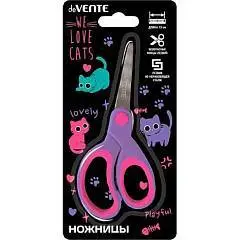Ножницы детские"deVENTE.Funny Cats" 13 см с закругл. лезв, фото №1
