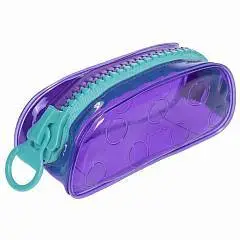 Пенал Hatber ZIPPER "Violet" 20.5х7х8см, фото №1