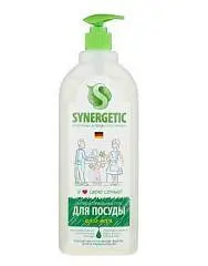 Средство для посуды "Synergetic" Алоэ 1л с доз, фото №1