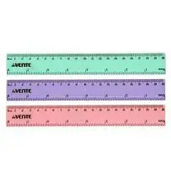 Линейка пластиковая "Pastel" 20 см, ассорти, фото №1