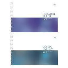 Альбом д/рис А4 40л гребень BG "Градиент", фото №1