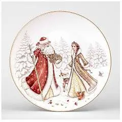 Тарелка "Морозко" 20,5 см , фото №1