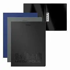 Папка с боковым зажимом EK MEGAPOLIS, A4, ассорти, фото №1